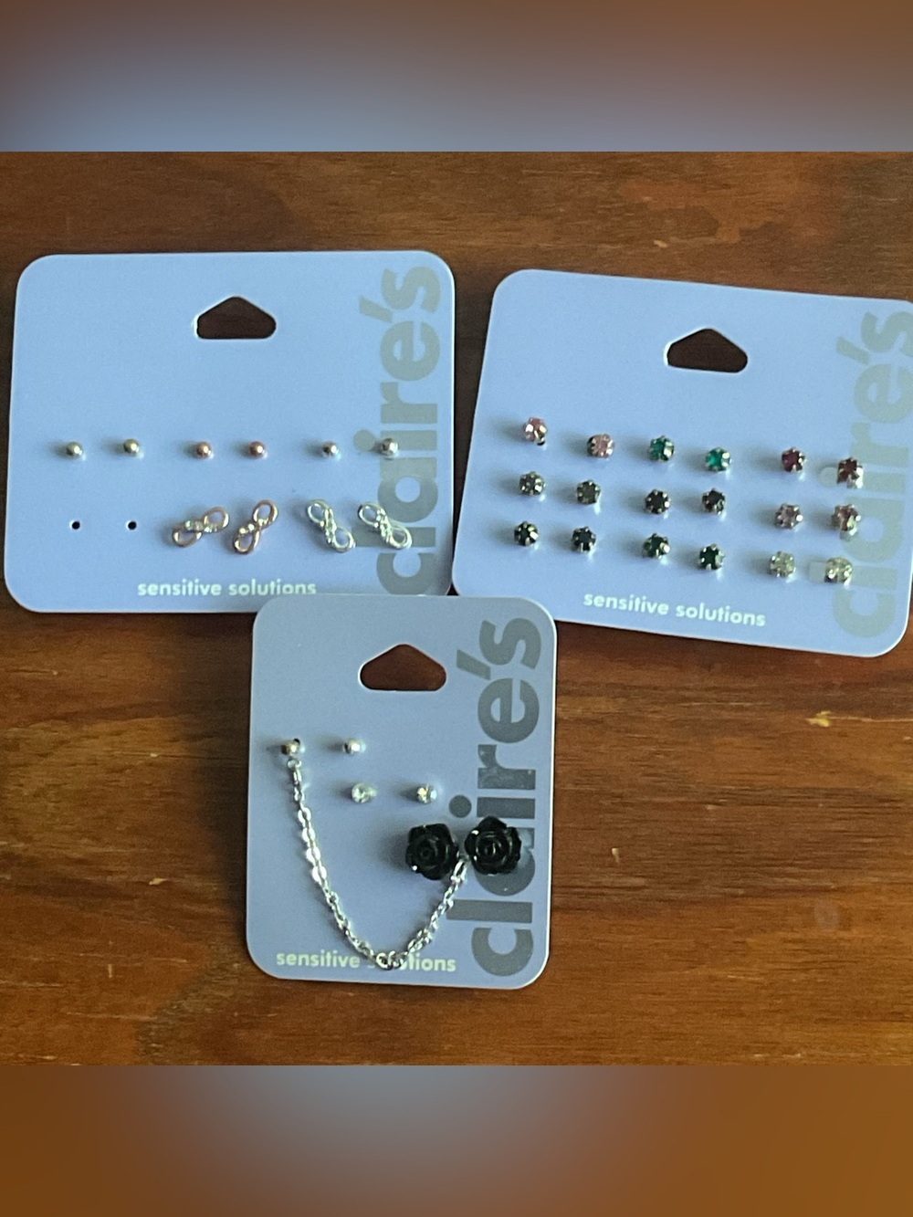 Claire's Mixed Stud Earring Sets